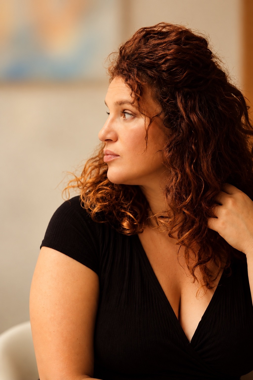 Portrait de Barbara Laurent, artiste